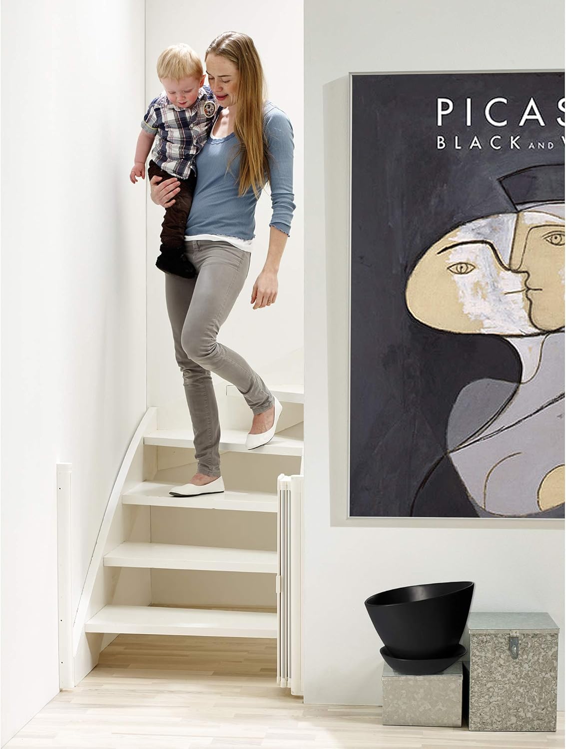 babydan guard me auto retractable safety guard