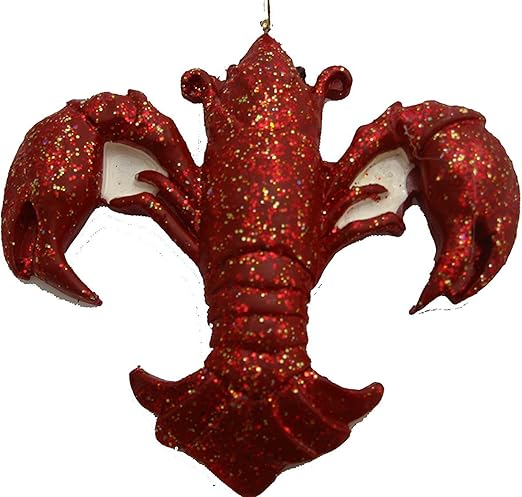 Amazon Com Cajun Christmas Ornament Crawfish Lobster Mudbug