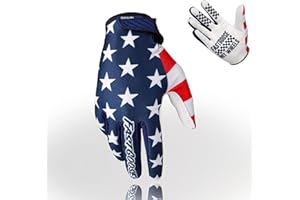 FASTGOOSE Motorcycle Gloves - Breathable Lightweight Off-Road Gloves for Men & Women, ATV, BMX, MTB Racing