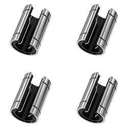 Skweawert 4PCS LM12UUOP Open Type Linear Ball