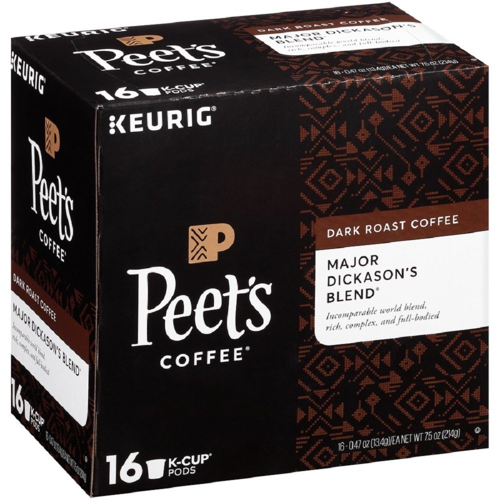 Peet's Coffee, Big Bang, Medium Roast, KCup, Single Cup Coffee Pods