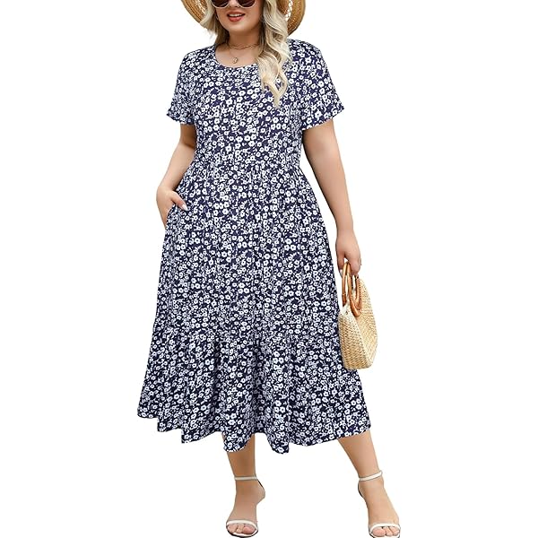 Hilary Radley Womens Short Sleeve Dress (US, Alpha, Small, Regular,  Regular, Gray Combo) at Amazon Women's Clothing store