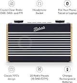 Roberts RAMBLER UNO FM DAB DAB+ Digital Radio with Bluetooth Navy Blue view 6