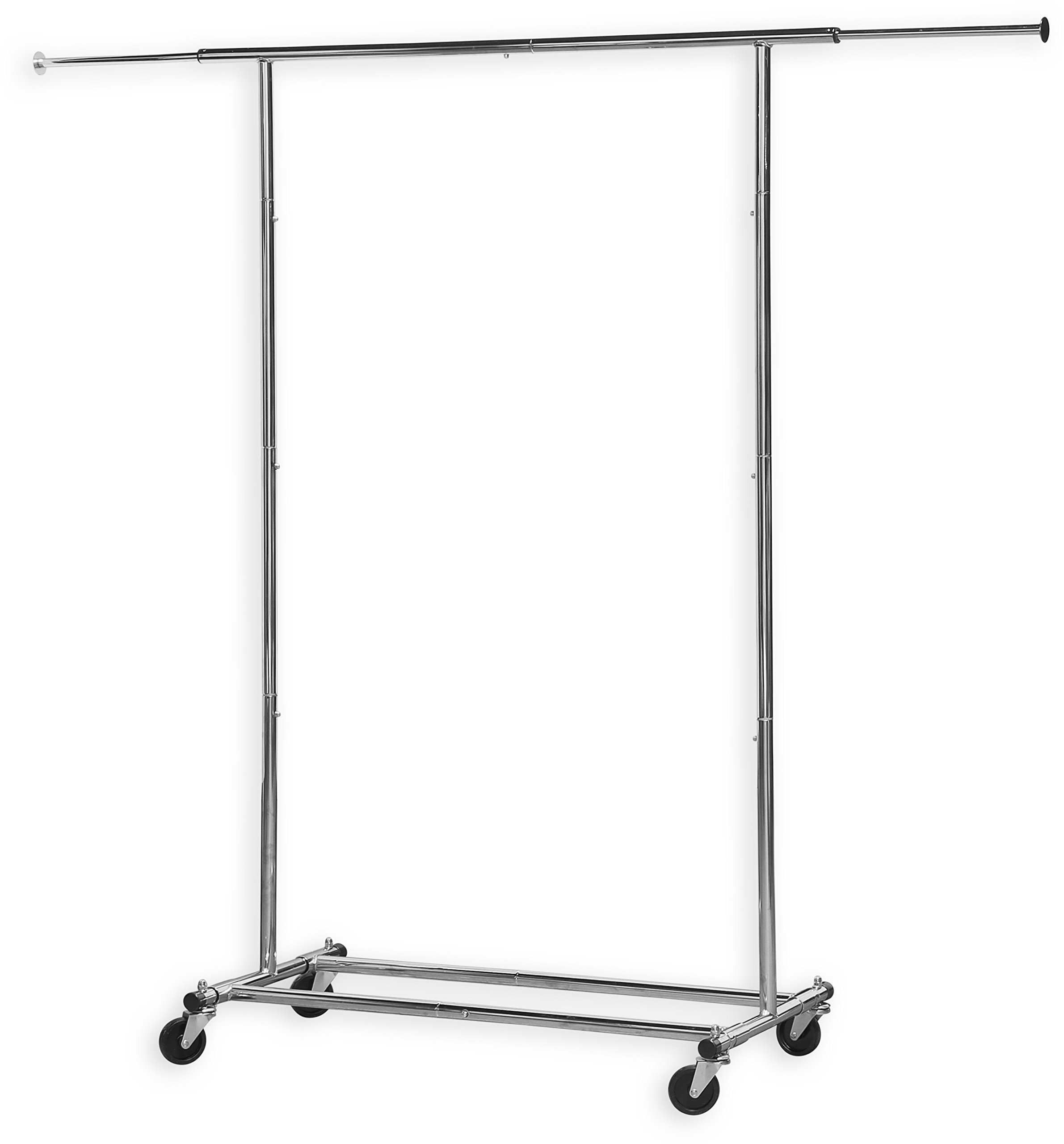 Simple Houseware Heavy Duty Clothing Garment Rack Chrome 707129800954