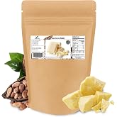 2 Lb Cocoa Butter: Pure, Raw, Unprocessed. Incredible Quality and Scent. Use for Lotion, Cream, Lip Balm, Oil, Stick, or Body