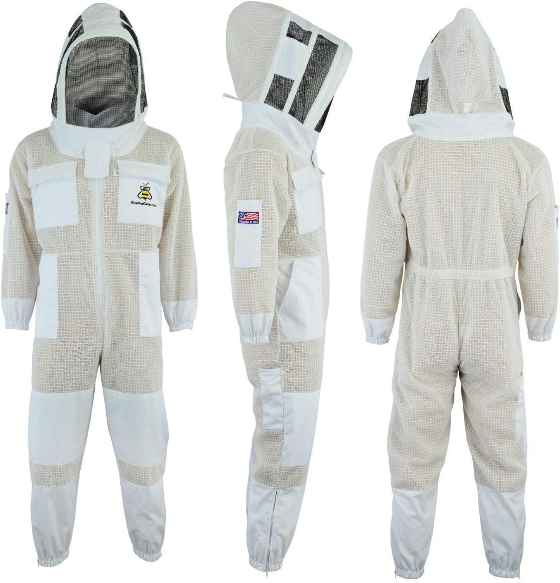 Bee Suit Professional Choice 3 Layer Ultra Ventilated safety Protective
