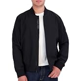 Calvin Klein Men's Lightweight Water-resistant Bomber Jacket