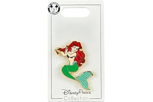 Disney Pin - Glitter Princess - Little Mermaid - Ariel - Brushing Hair