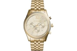 Michael Kors Lexington Men's Watch, Stainless Steel Bracelet Watch for Men