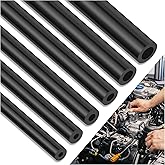 6PCS Automotive Vacuum Hose,5Ft Silicone Tube Automotive for Air and Water,Max 130PSI Silicone Hose for Variety Car Piping Sy