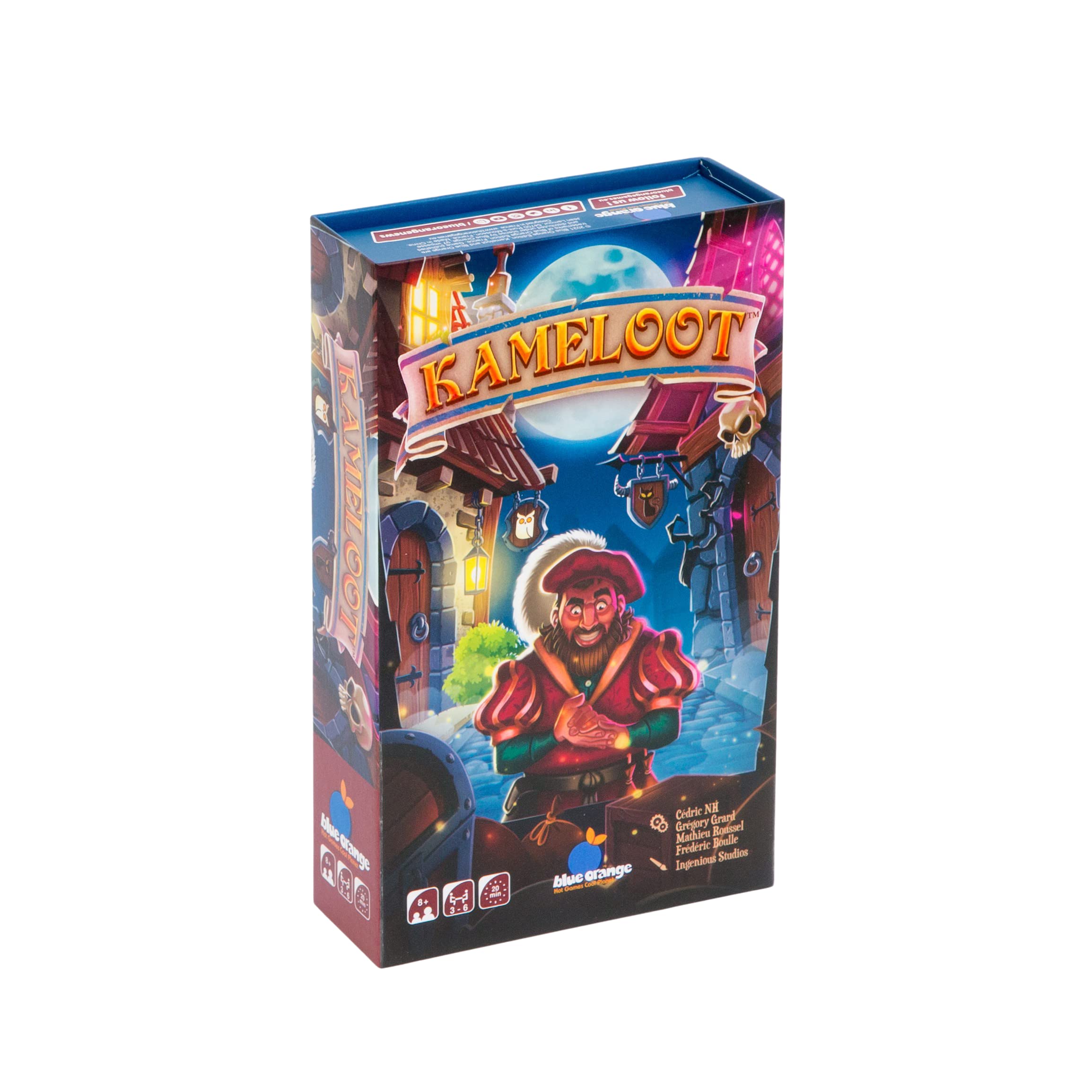 Blue Orange | Kameloot | Card Game | Ages 8+ | 3-6 Players | 20-25 Minutes Playing Time
