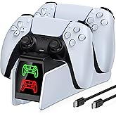 ps5 controller charger station PS5 Accessories Kits, charging station for PlayStation 5/Elite controller, Docking Station Replacement for DualSense Charging Station with USB C Cable