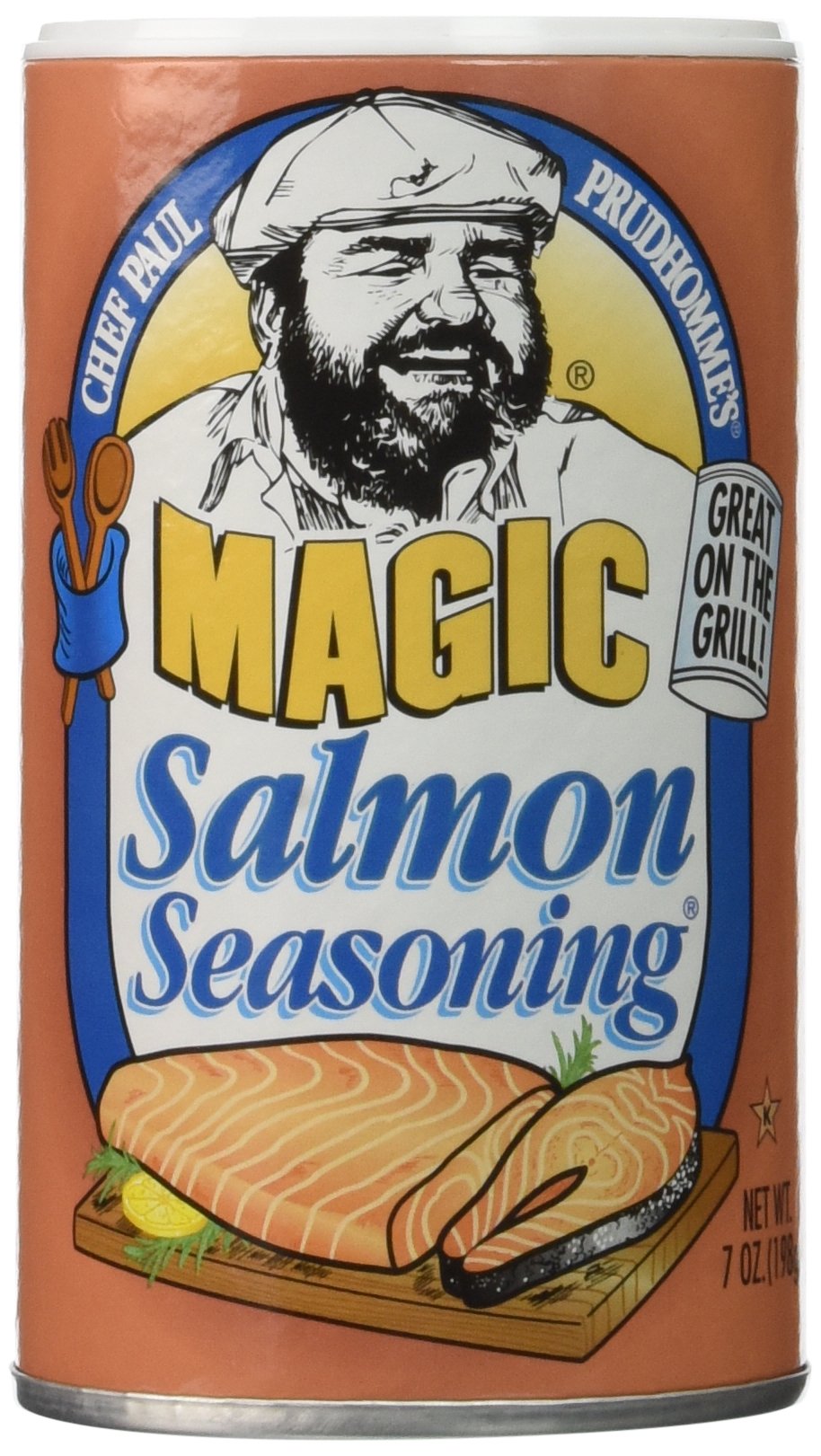 Chef Paul Prudhomme's Magic Salmon Seasoning 7 oz Meat