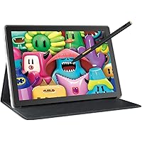 HUION Kamvas Slate 10 Standalone Drawing Tablet No Computer Needed with Full-Laminated Screen, 10.1-inch Digital Art Tablet A
