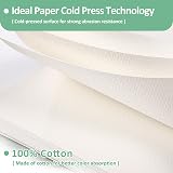 WSICSE Watercolour Paper Pad A4 300 GSM 30 Sheets Cold Press view 3