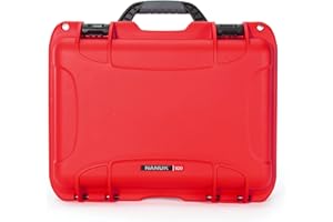 Nanuk 920 Waterproof Hard Case Empty - Red - Made in Canada