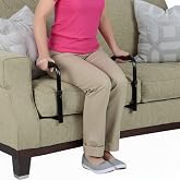 Vive Stand Assist - Mobility Standing Aid Rail for Couch, Chair | Assistance Handle for Patients, Elderly, Seniors and Disabled - Adjustable &amp; Portable Safety Grab Bar for Sitting, Sofa, Home