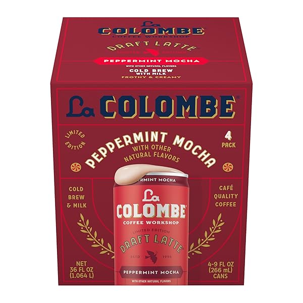 LA COLOMBE PEPPERMINT MOCHA DRAFT LATTE – 9...