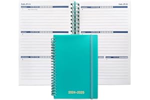 UtyTrees Planner 2024-2025 - Weekly Monthly Daily Planner 2024-2025 from January 2024 to June 2025, 18 Month Planner, 5.2" x 7.5", Thicker Paper, Green