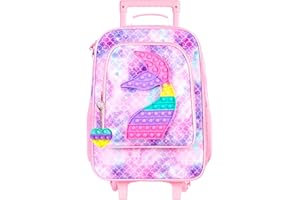 CCJPX Kids Luggage for Boys Girls, Toddler Rolling Travel Carry on Suitcase with Wheels