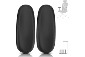 SINOLUXE Armrest Pads Replacement for Sihoo M18 Chair -Ergonomic Chair armrest Parts, arm Pads caps for SIHOO M18 Chair,Black