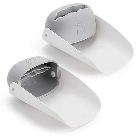 Amazon Com Munchkin Faucet Extender 2 Piece Set Grey Baby