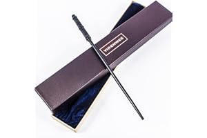 YIRENWEE Snape Wand, Handmade Resin Steel core as Halloween, Christmas, Birthday Party Favors and Magical Dress up Role Play Prop