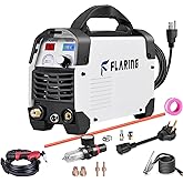 FLARING Plasma Cutter,65 Amp Plasma Cutter Machine 120V 240V 4/5" (20mm) Max Cutting 1/2" (12.7mm) Clean Cut IGBT High Freque