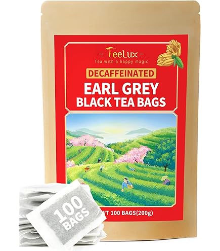 Amazon.com : Harney & Sons Decaffeinated Earl Grey Tea bags, Black
