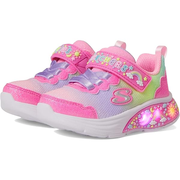 Amazon.com | Skechers Girl's Street Lighted-S-Lights Remix 310103L
