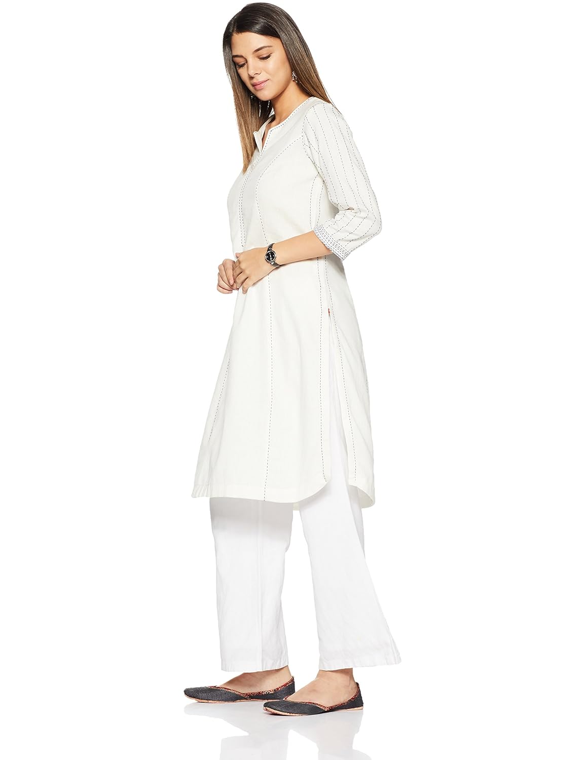 biba women's straight kurta