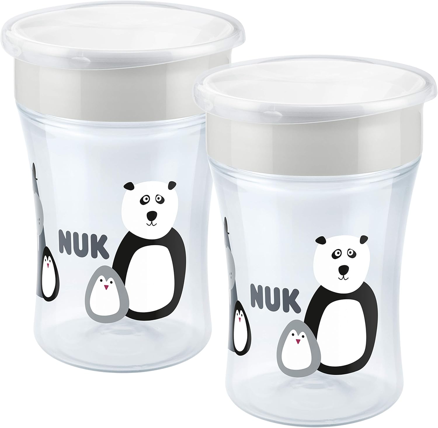 NUK Magic Cup Vaso para aprender a beber 8 meses 230 ml borde antigoteo 360 ° libre de