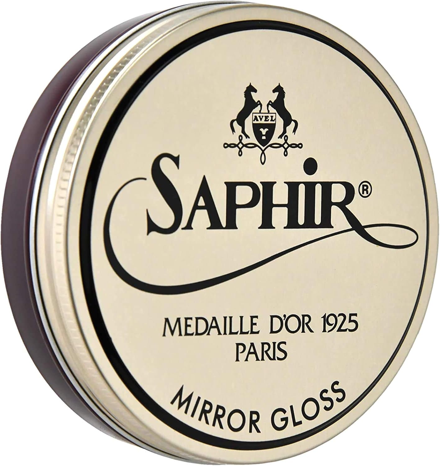 Saphir Medaille d’Or Mirror Gloss - Natural Wax Polish for Leather Shoes & Boots: Shoes