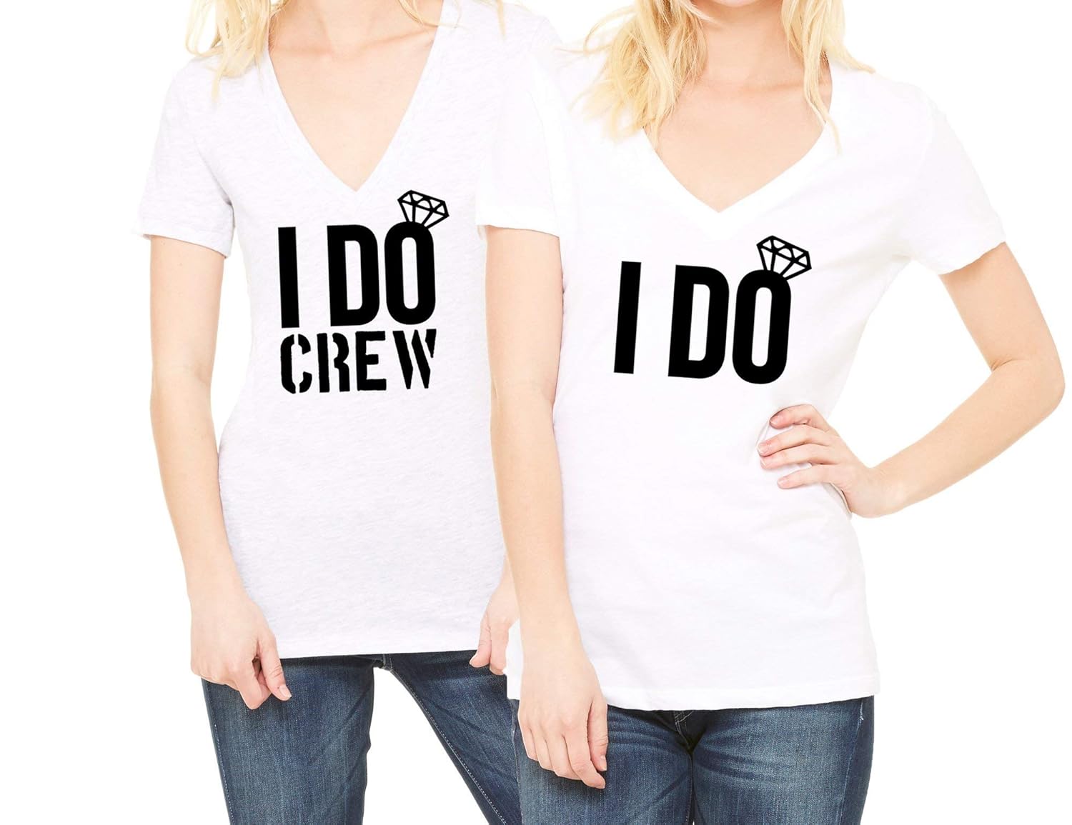 bridal party shirts for wedding day