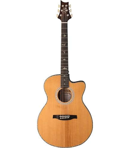 Amazon.com: PRS SE Angeles A40 Acoustic Electric, Natural with 