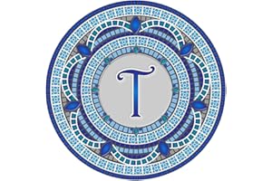 Skip's Garage Custom Monogram Decorative Pool Art - Mosaic Pool Art - Choose Your Size & Personalization - Easy Drop-in Installation