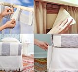 ilauke 15m Hook and Loop Tape Self Adhesive 20 mm White Heavy Duty view 5