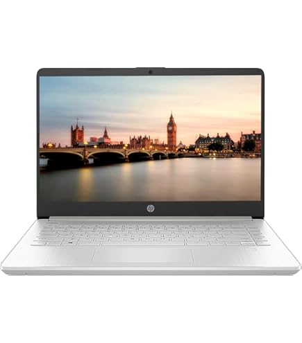 Amazon.com: HP 14 Slim High Performance Laptop in Cool Blue Intel