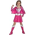 Rubies Child's DC Comics Pink Supergirl Costume, Small