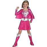 Rubies DC Comics Superheroes: Supergirl Costume Dress for Kids, Girl's Small