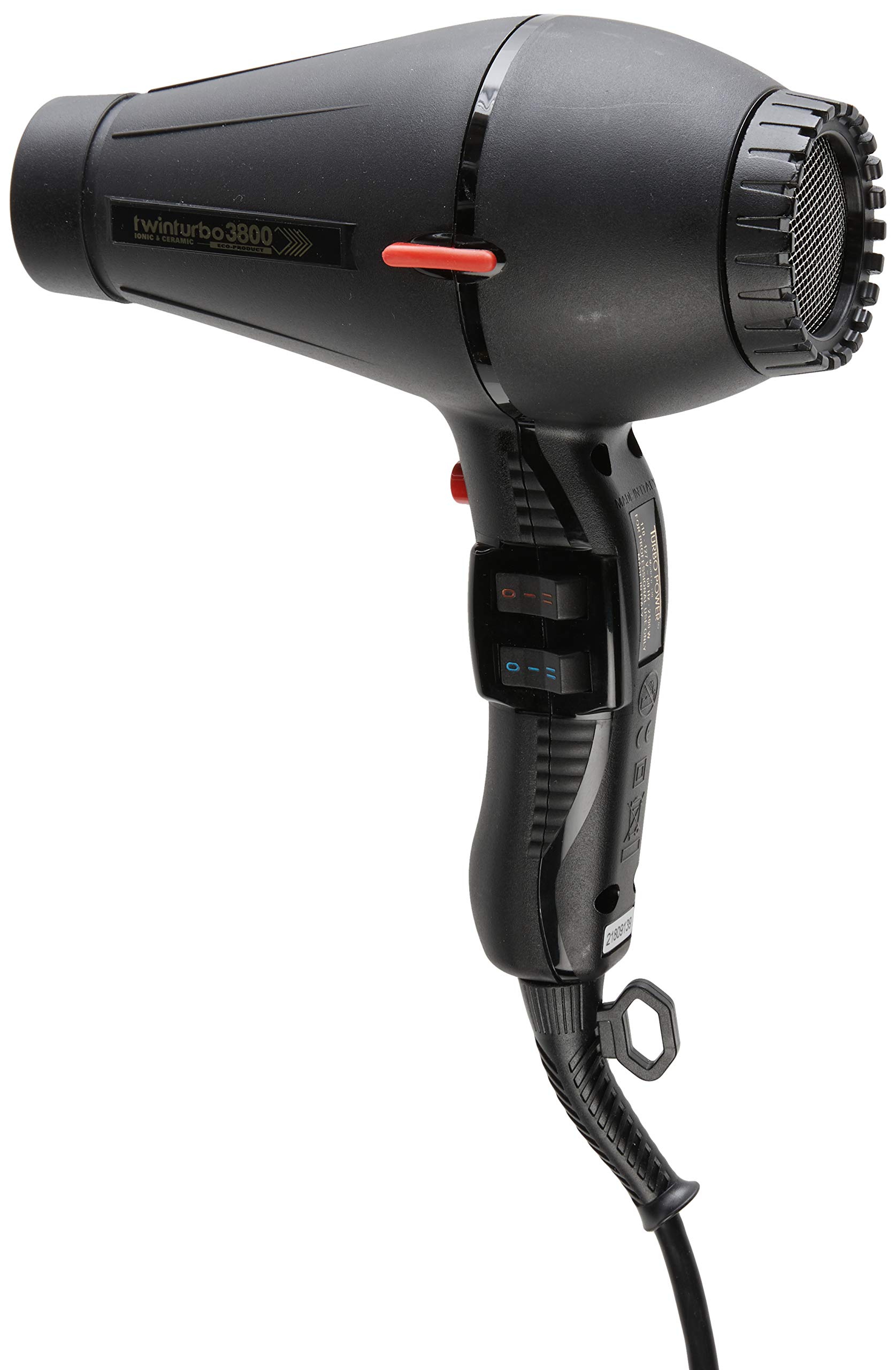 Twin Turbo 3800 Ionic & Ceramic, Black