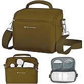 K&F Concept Camera Sling Bag Small Crossbody Camera Case DSLR/SLR Cute Compact Shoulder Photography Bags for Photographers (K