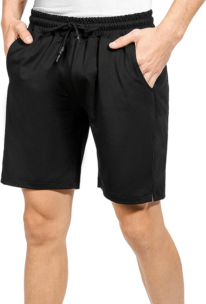 mens above the knee gym shorts