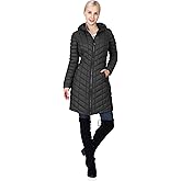 Outdoor Ventures Women
s Maryan Hooded Ultra Lightweight Warm Thermolite Long Puffer Coat