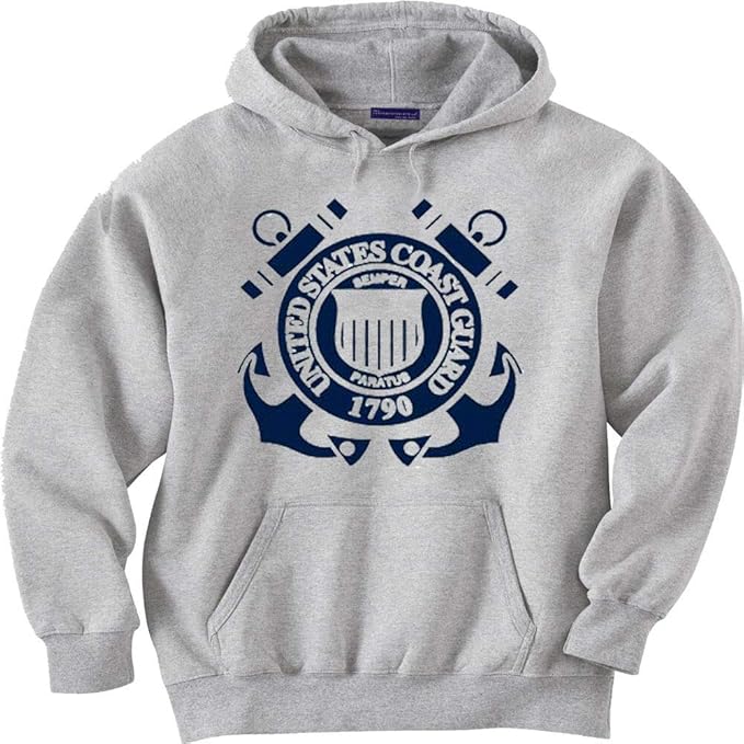 US Coast Guard Hooded Sweatshirt Hoodie Sweater United States Coast