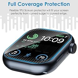 UniqueMe 6 Pack for Apple Watch Screen Protector