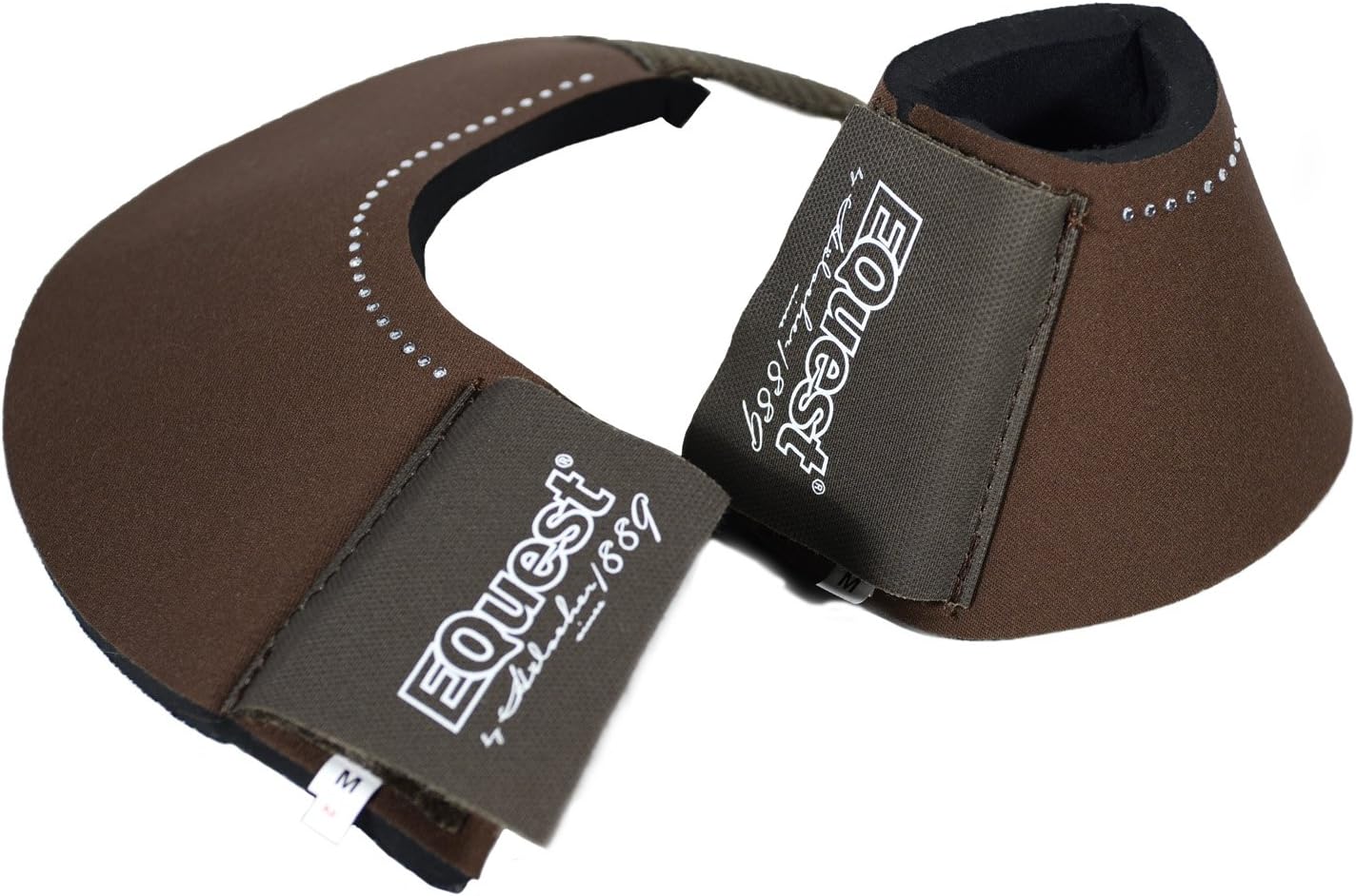 EQuest Neoprene Horses Over Reach Boots - Bell Boots with Rhinestones in many variations