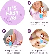 Melissa & Doug Sticker WOW 24-Page Pad & Sticker Stamper Dog view 5