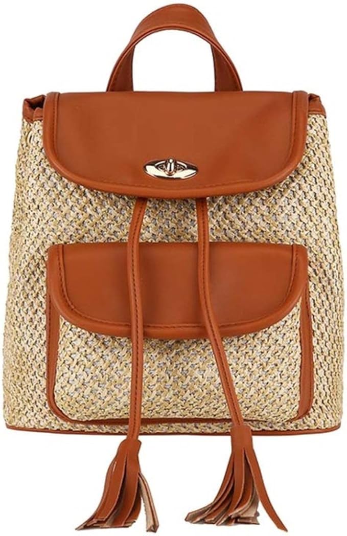 Zaino 3 Pezzi Donna In Pelle PU - Impermeabile Con Borsetta E Portacarte, Bowknot - Foto 7