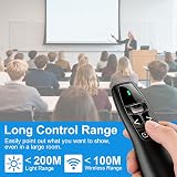 VOVIGGOL Wireless Presenter Remote 2.4GHz PPT Google Slides Clicker view 2